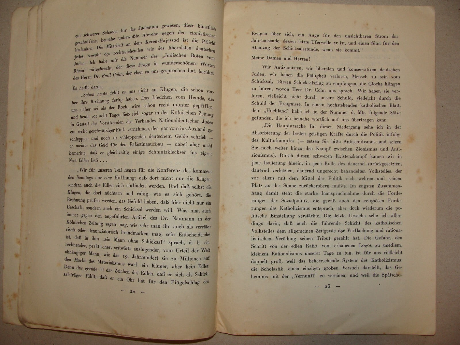 $ Germany Book Jewish 1922 German   Palestine Israel Zionist Keren Hayesod