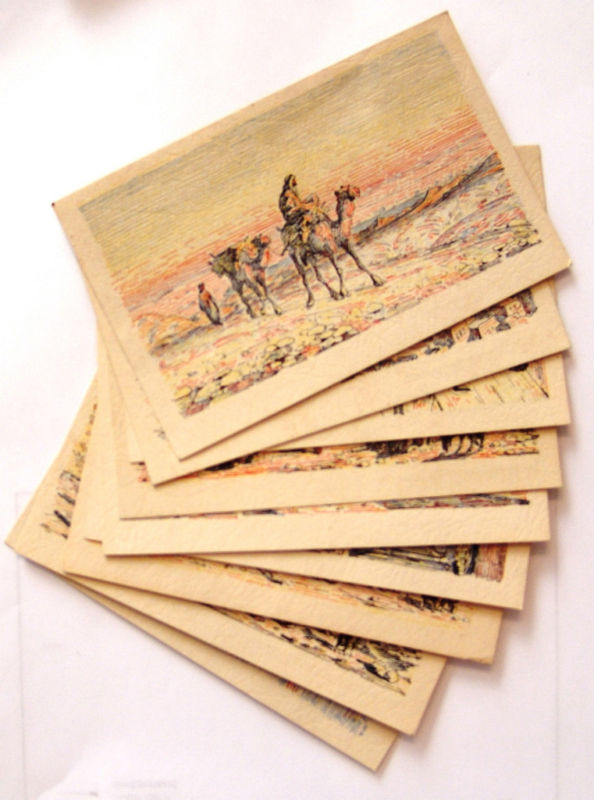 Card Palestine Jewish Judaica x9 Postcard Lot Ludvik Ludwig Blum Aspaklaria