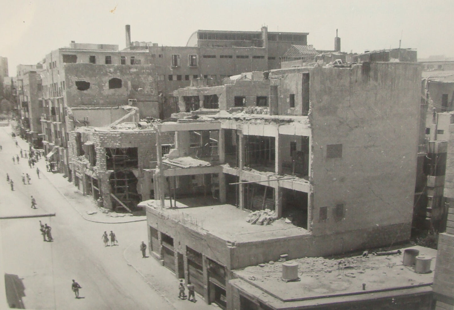 Photo Print, Israel Israeli Independence War 1948 Jerusalem Arab Terrorist Bomb