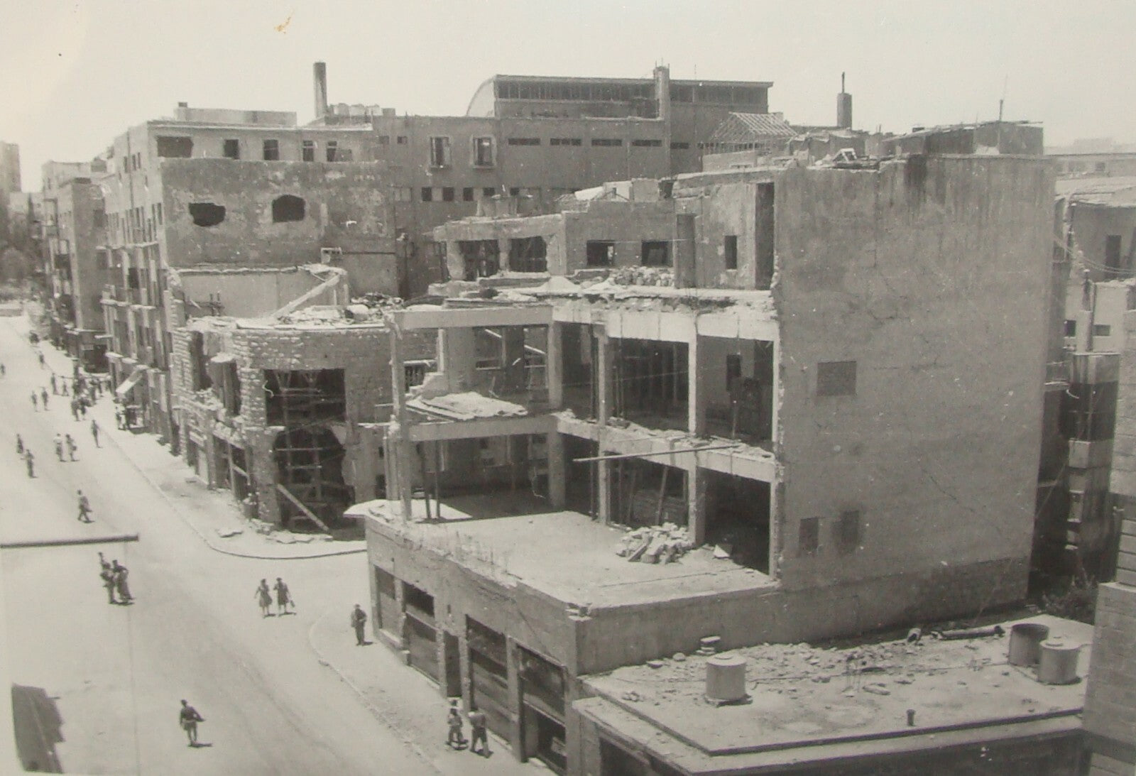 Photo Print, Israel Israeli Independence War 1948 Jerusalem Arab Terrorist Bomb
