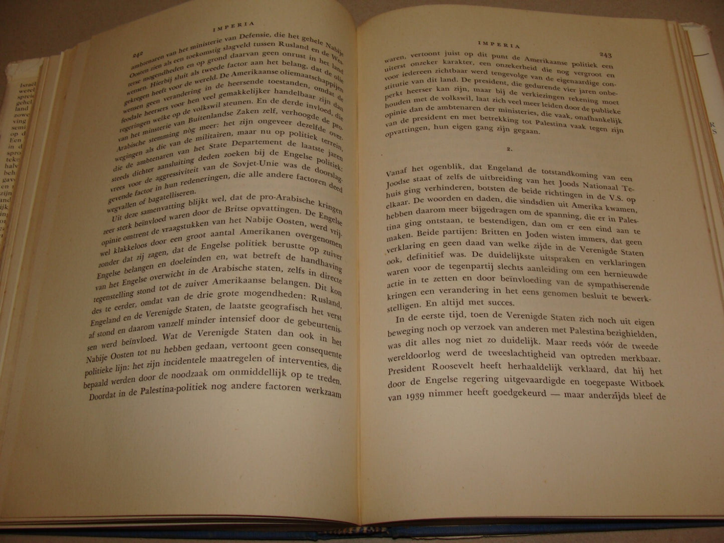 Book Jewish Judaica 1949 ISRAEL Dutch Netherlands Amsterdam Zionism Herzl