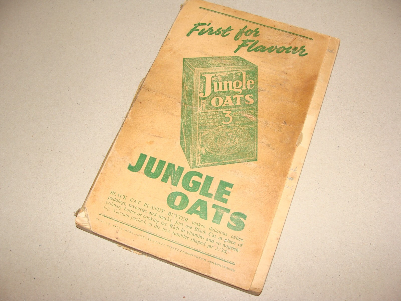 Book Jewish Judaica 1950s Recipe Johannesburg South Africa Women Zionist League