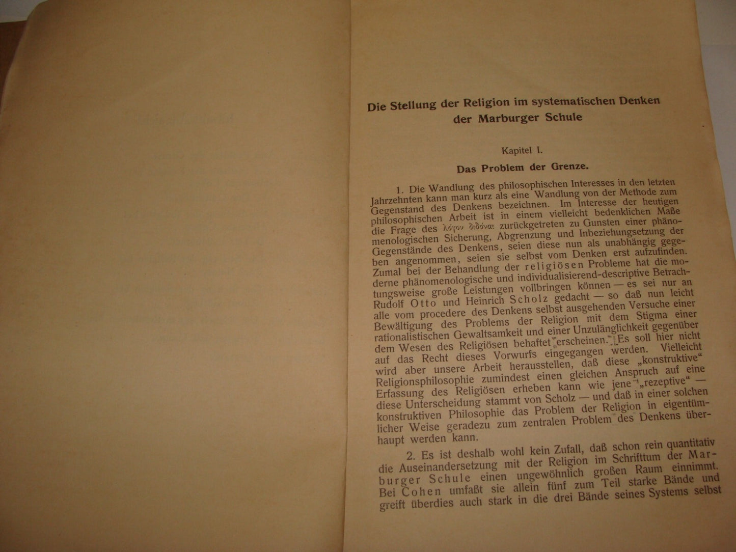 Germany Book Jewish Judaica 1930 Heinz Graupe Religion Philosophy Marburg School