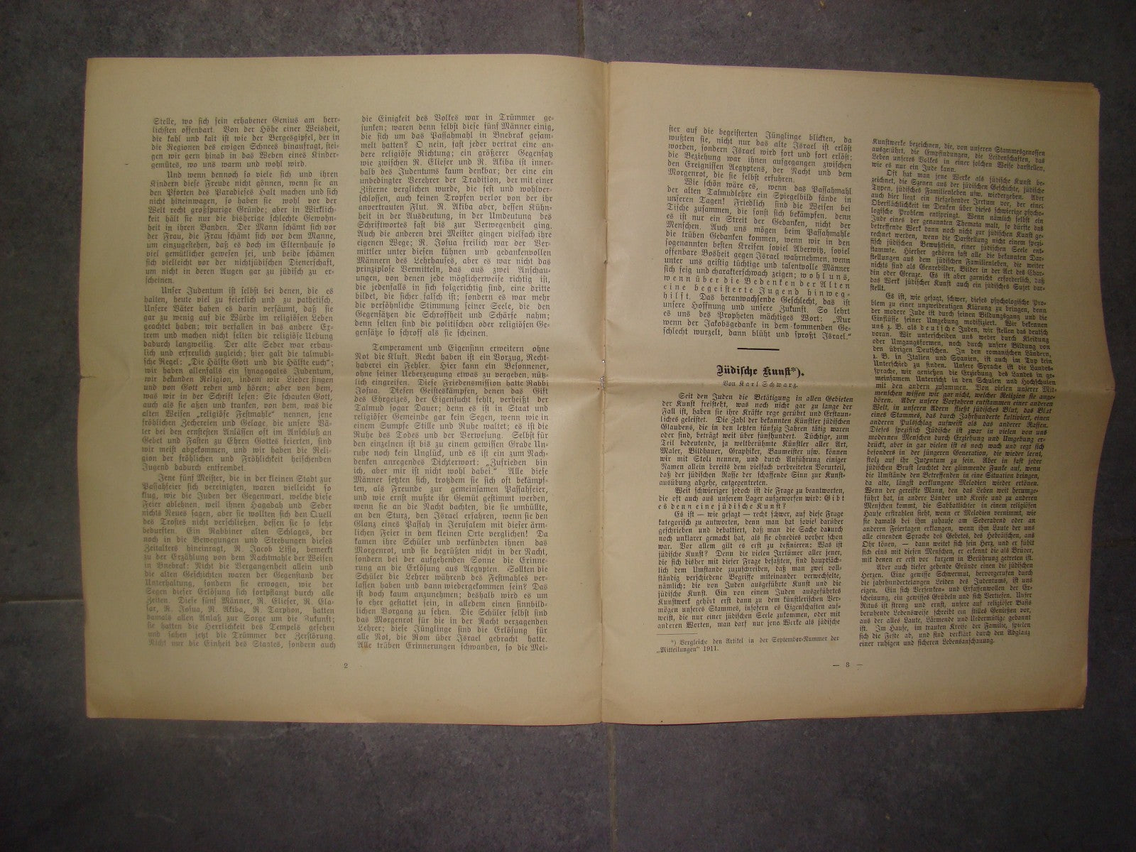 Germany Newspaper Jewish judaica antique 1912 berlin jews youth german zionist