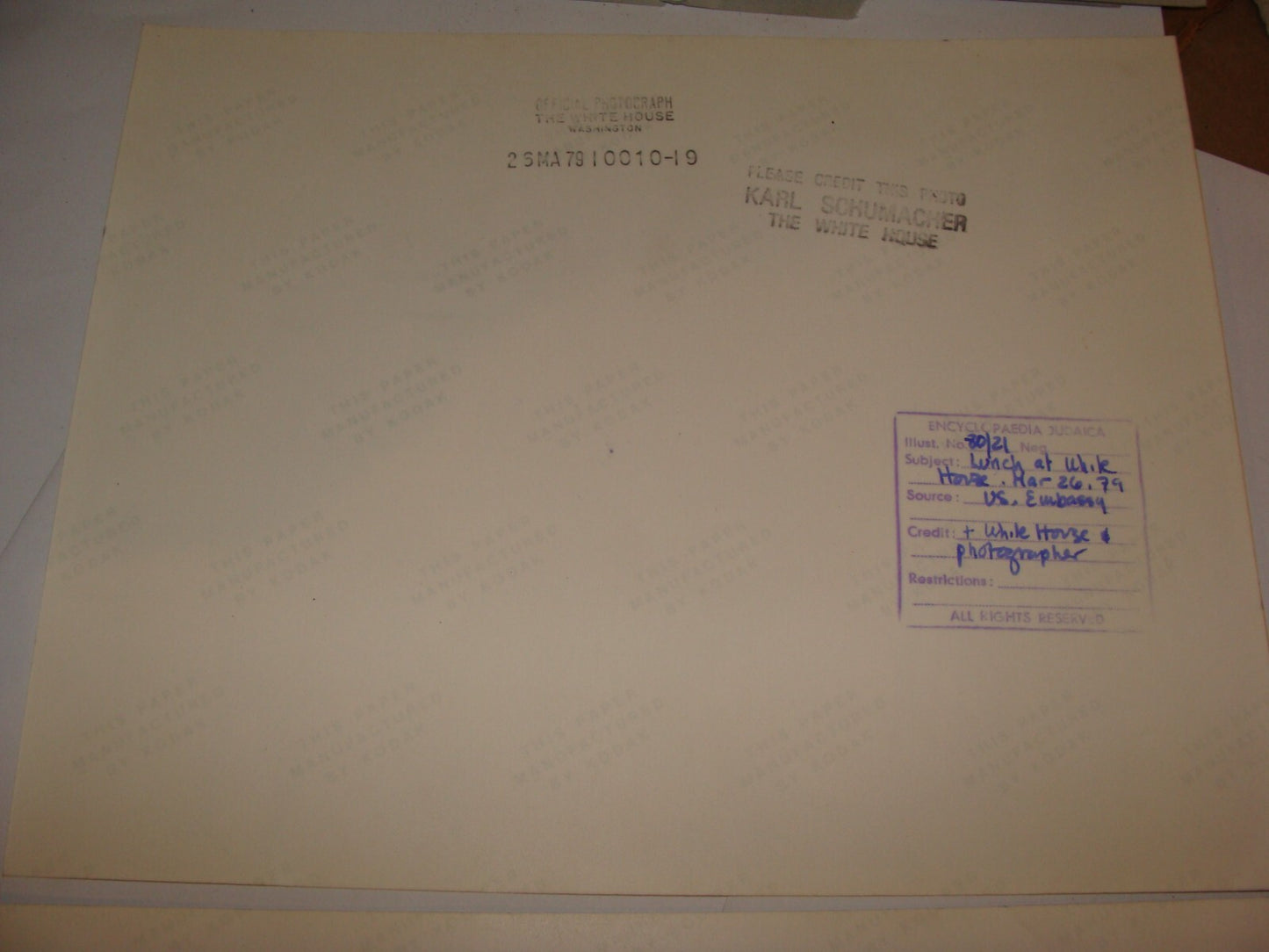 Pol Photo Israel Ad President Jimmy Carter Prime Minister Begin Egypt Sadat Peac