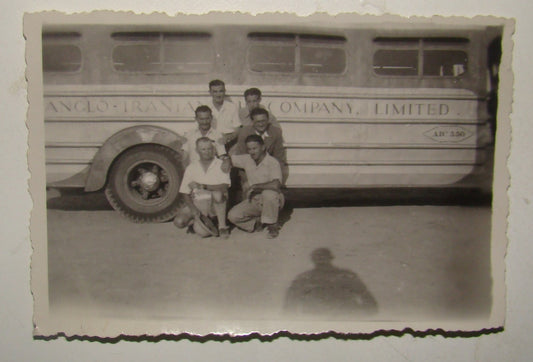 Photo Palestine bu israel british Anglo Iranian Oil Company jewish workers