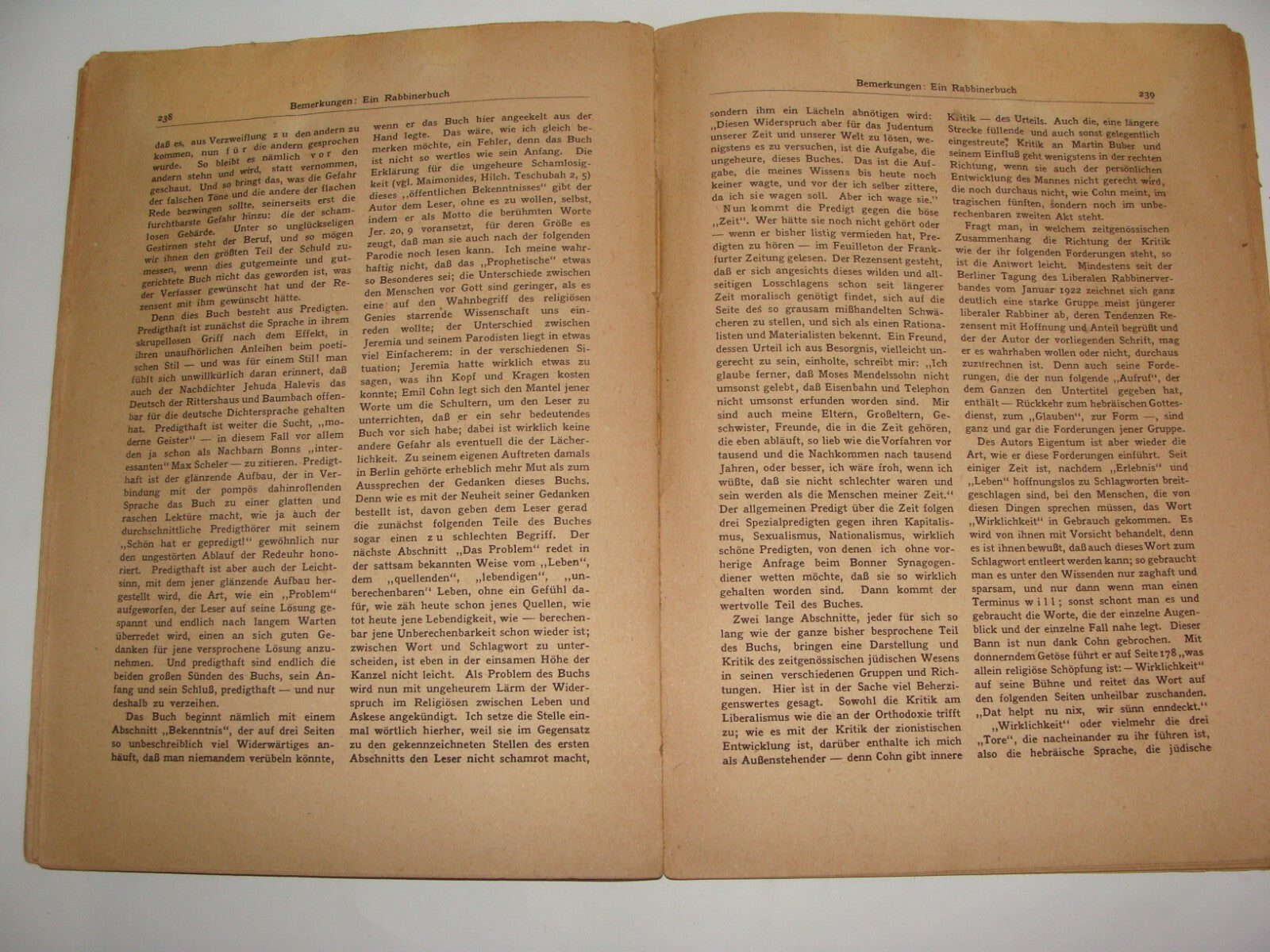 Germany Jewish Judaica 1923   Berlin Martin Buber Der Jude Philosophy Literature