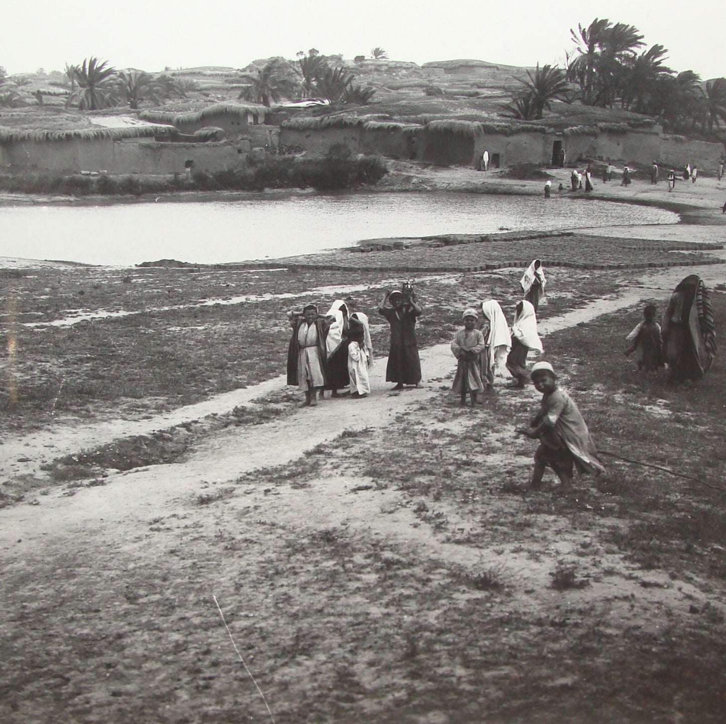 Photo Print Palestine MATSON , 1900s Ottoman Israel ASHDOD Arab Village ISDOOD