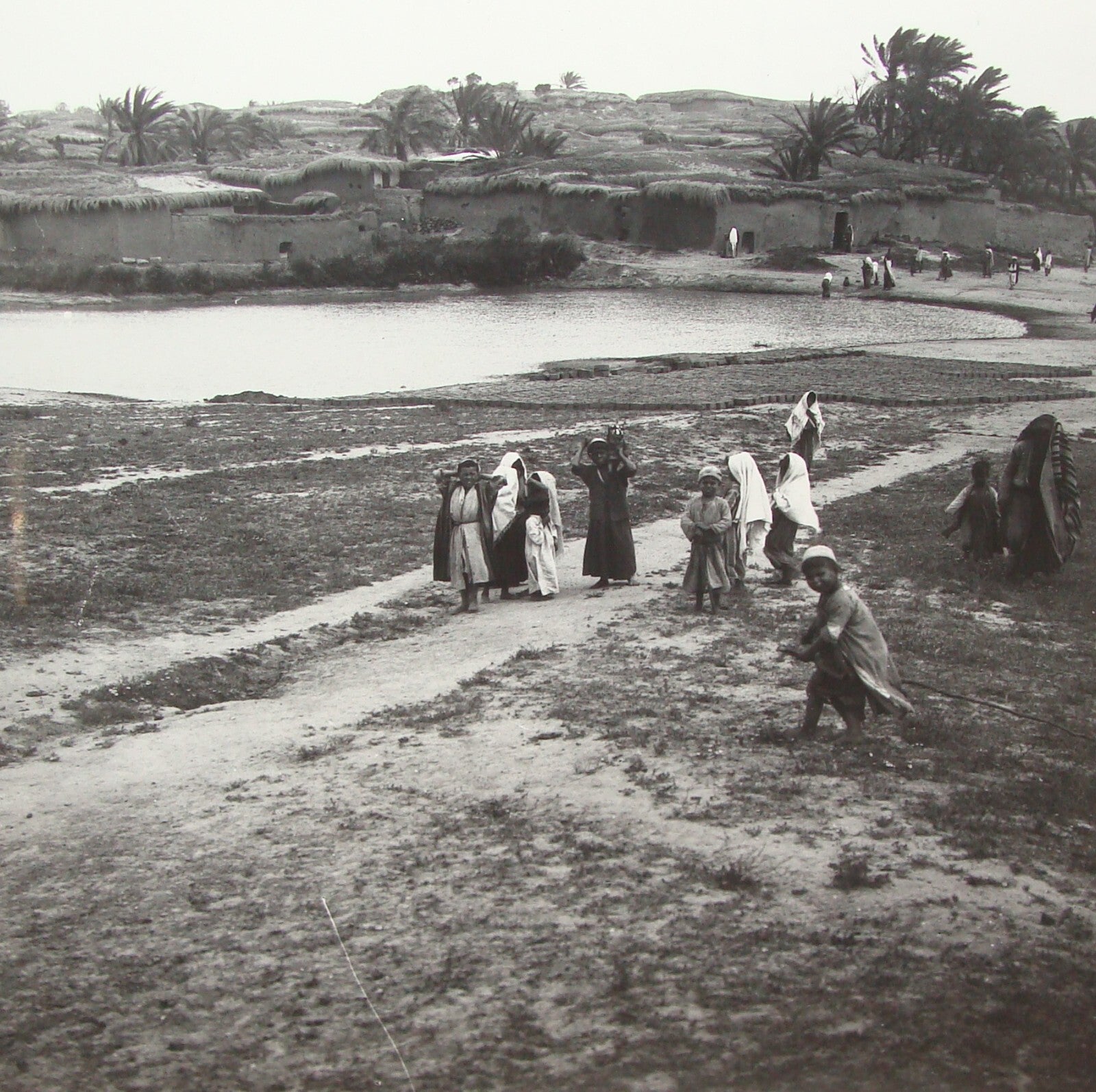 Photo Print Palestine MATSON , 1900s Ottoman Israel ASHDOD Arab Village ISDOOD
