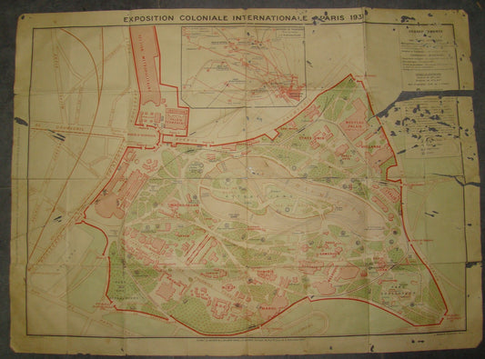MAP exposition coloniale internationale paris 1931, Nouveau Paris Monumental