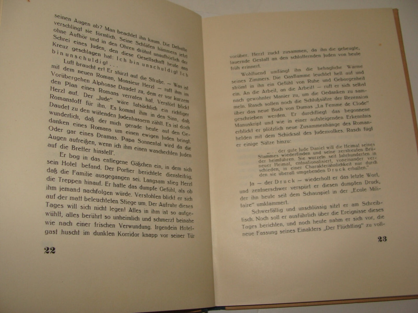 Book Jewish Judaica 1934 Wien HERZL German History Zionism Photos