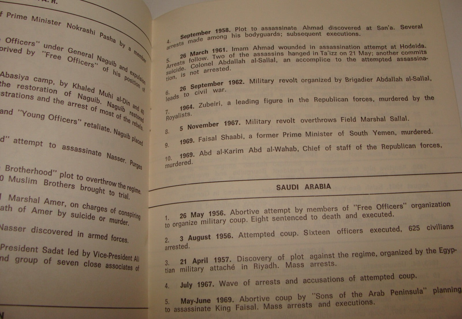 Bulletin Jewish Judaica Israel 1973 Students Middle East Affairs Arab Violence