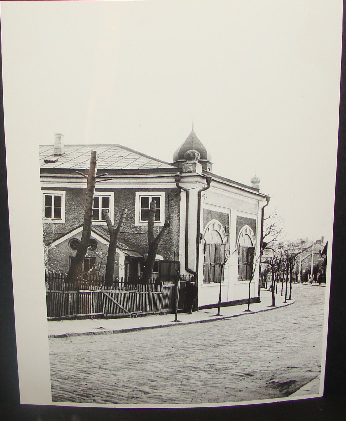 1968 Synagogue Ukraine Czernowitz Poland Chernivtsi Photo 18x24 cm