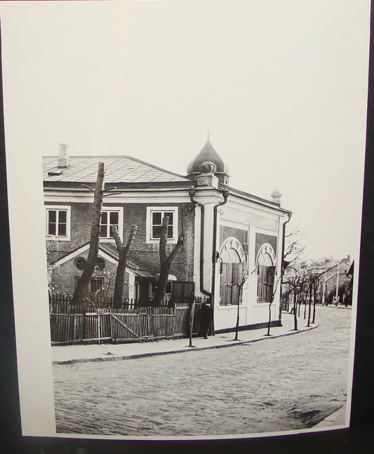 1968 Synagogue Ukraine Czernowitz Poland Chernivtsi Photo 18x24 cm