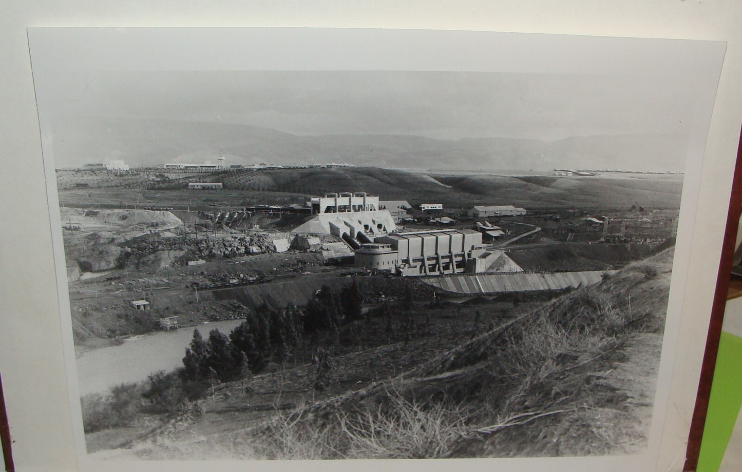 Photo Print Palestine MATSON 1932 Israel ELECTRIC COMPANY Jewish Hebrew Judaica