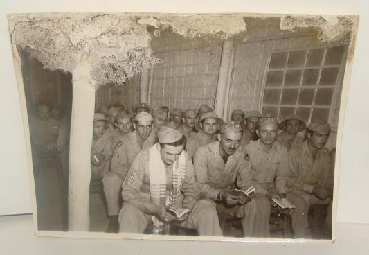 Ad Jewish Judaica WW2 British Army Brigade Asia Burma Rabbi Rosh Hashana Photo