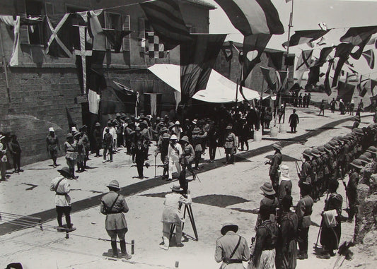 Photo Print Palestine MATSON , 1920 Israel Herbert Samuel Jaffa Tel Aviv
