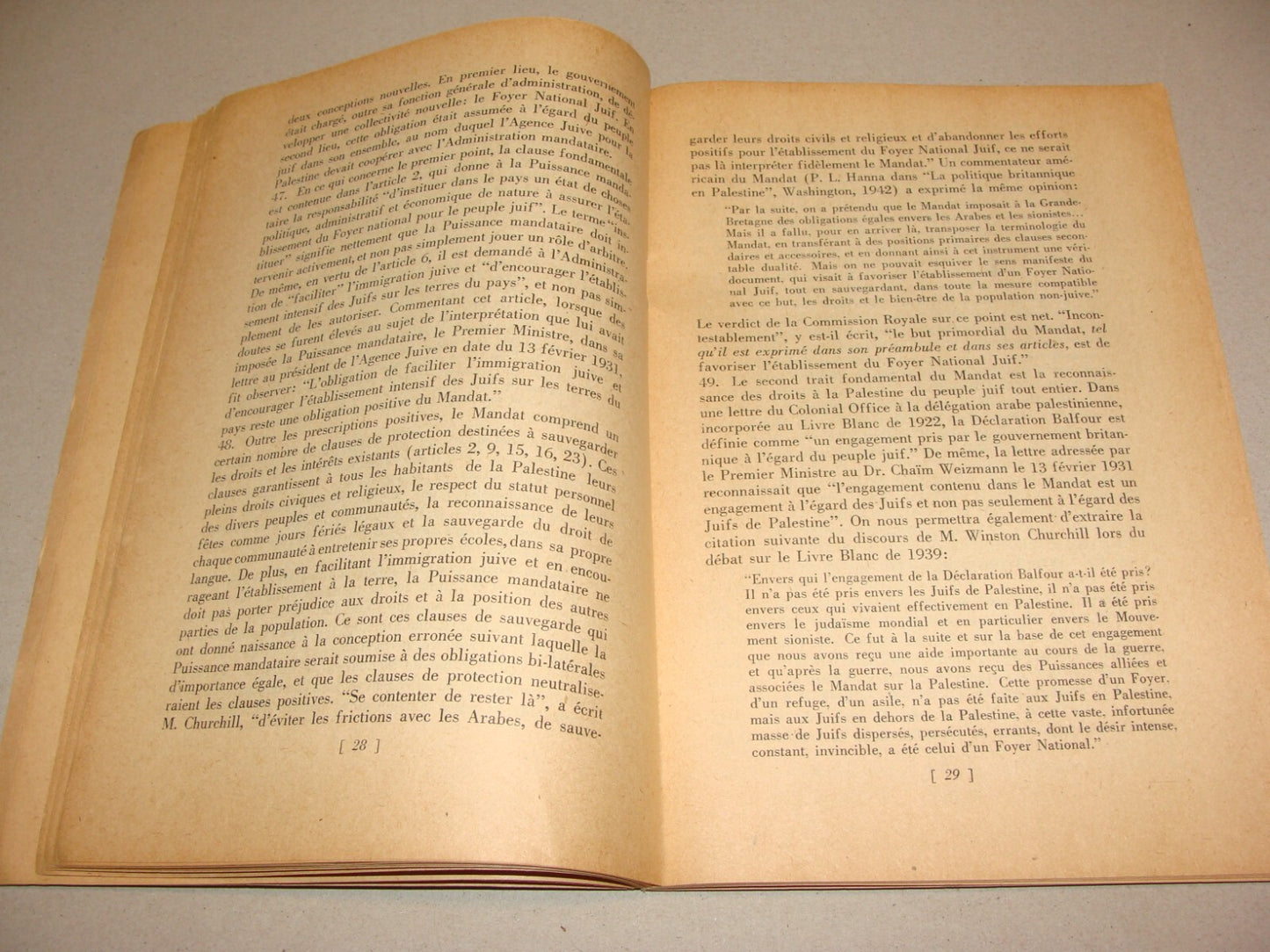 $ 1946 Palestine Israel Jewish Agency Memorandum to the British Government