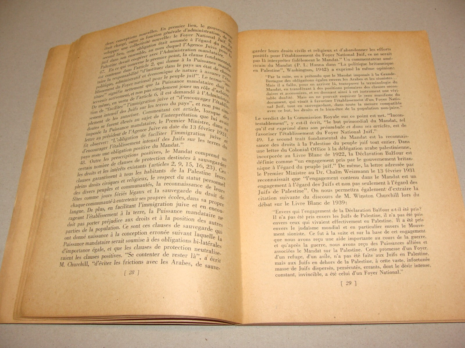 $ 1946 Palestine Israel Jewish Agency Memorandum to the British Government