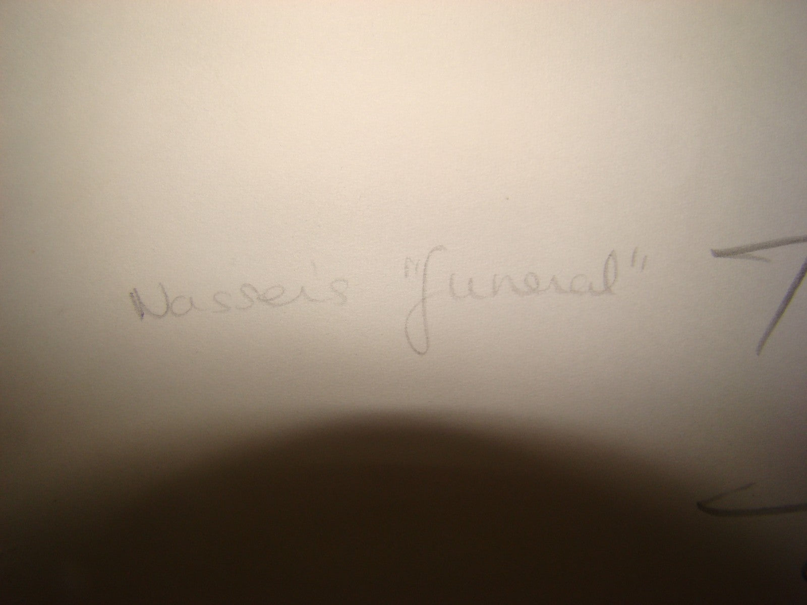 Photo Israel 1970 Arab Egypt Abdel Nasser Funeral DAVID RUBINGER Photographer