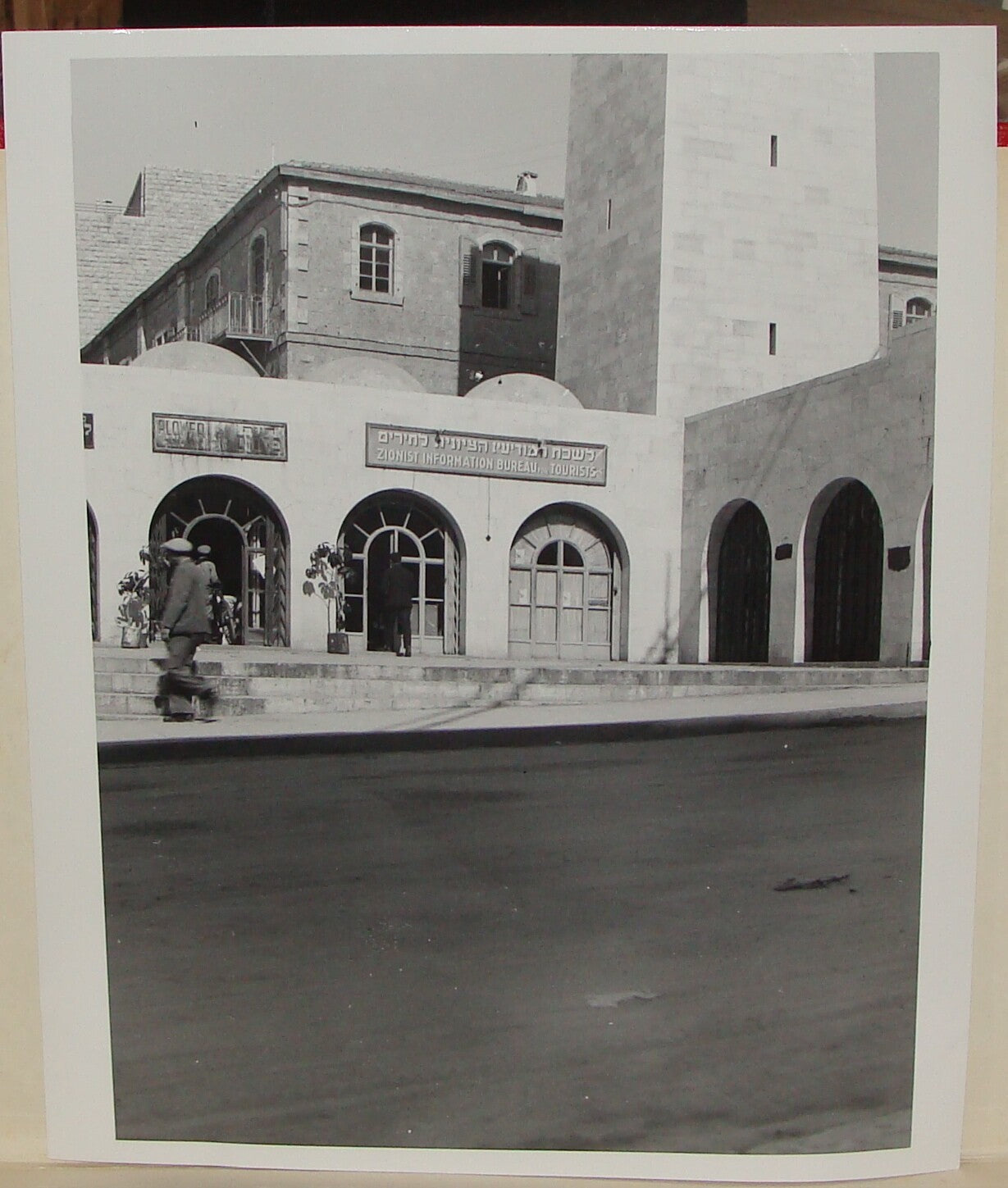 Photo Print Palestine Form Israel Jerusalem Zionist Information Bureau Tourist