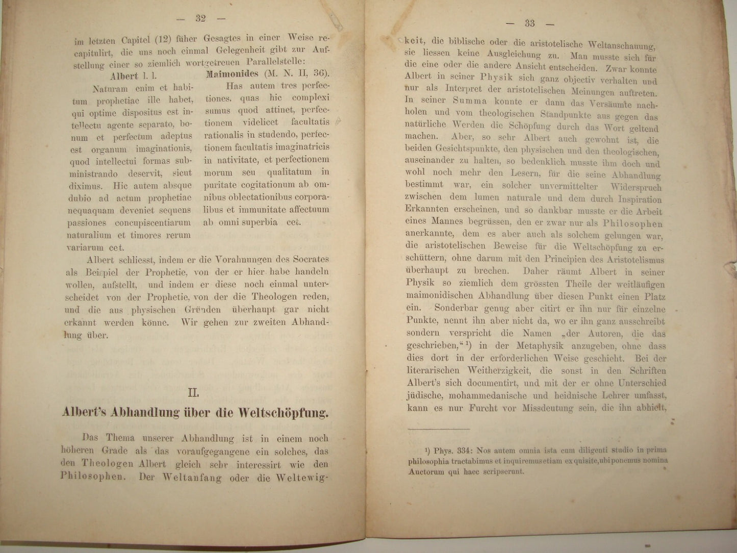 Germany Jewish Judaica Antique 1876 German   Breslau Rabbi MAIMONIDES Philosophy