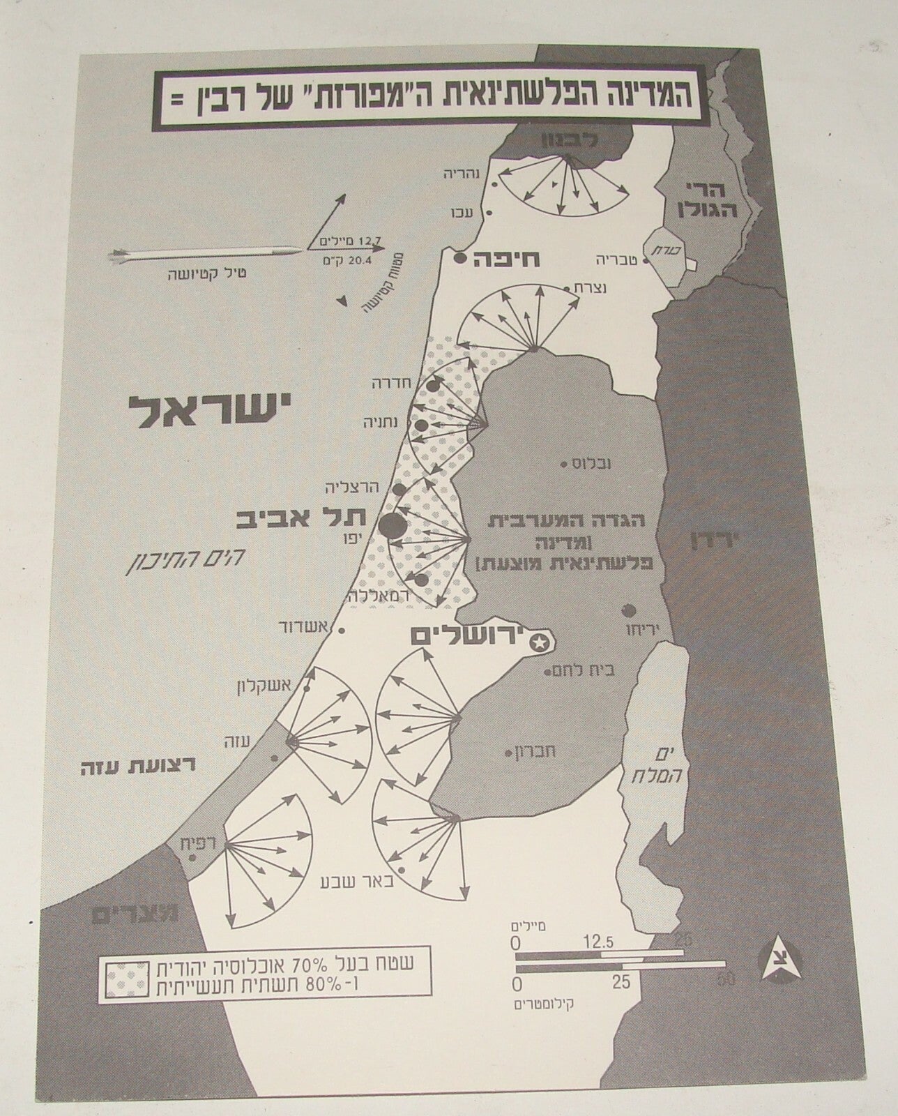 Jewish Hebrew Israel Israeli Anti Peace Yitzhak Rabin Oslo Propaganda 1994
