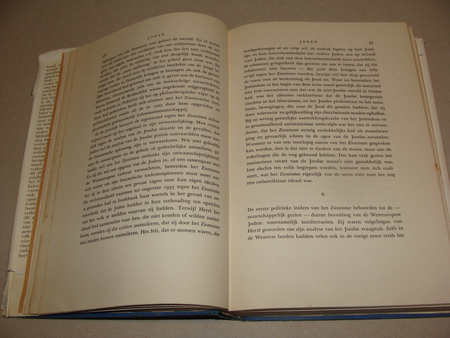 Book Jewish Judaica 1949 ISRAEL Dutch Netherlands Amsterdam Zionism Herzl