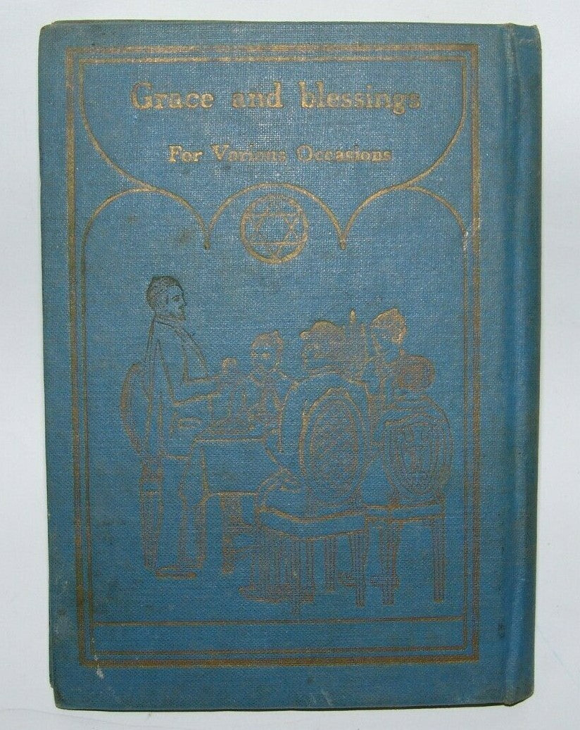 Book Jewish Judaica New York Grace and Blessing for Various Occasions ברכת המזון
