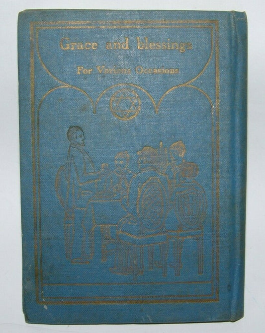 Book Jewish Judaica New York Grace and Blessing for Various Occasions ברכת המזון