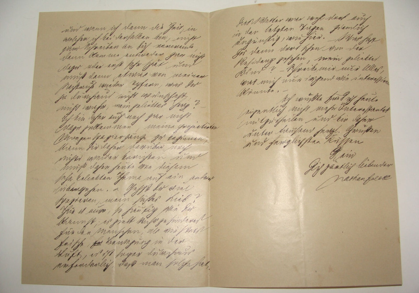 Germany Letter Jewish Judaica Antique German Hannover 1887