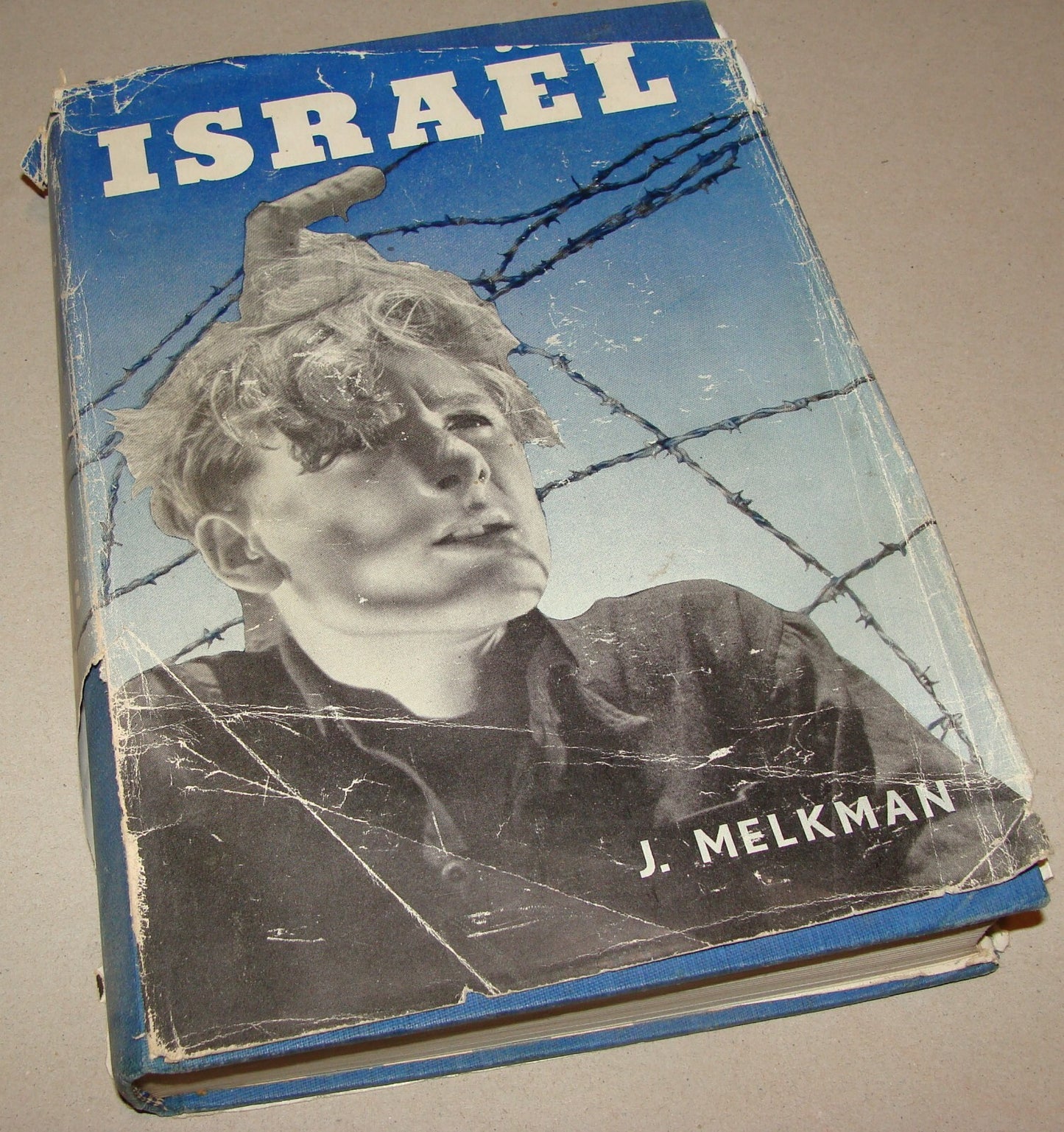 Book Jewish Judaica 1949 ISRAEL Dutch Netherlands Amsterdam Zionism Herzl