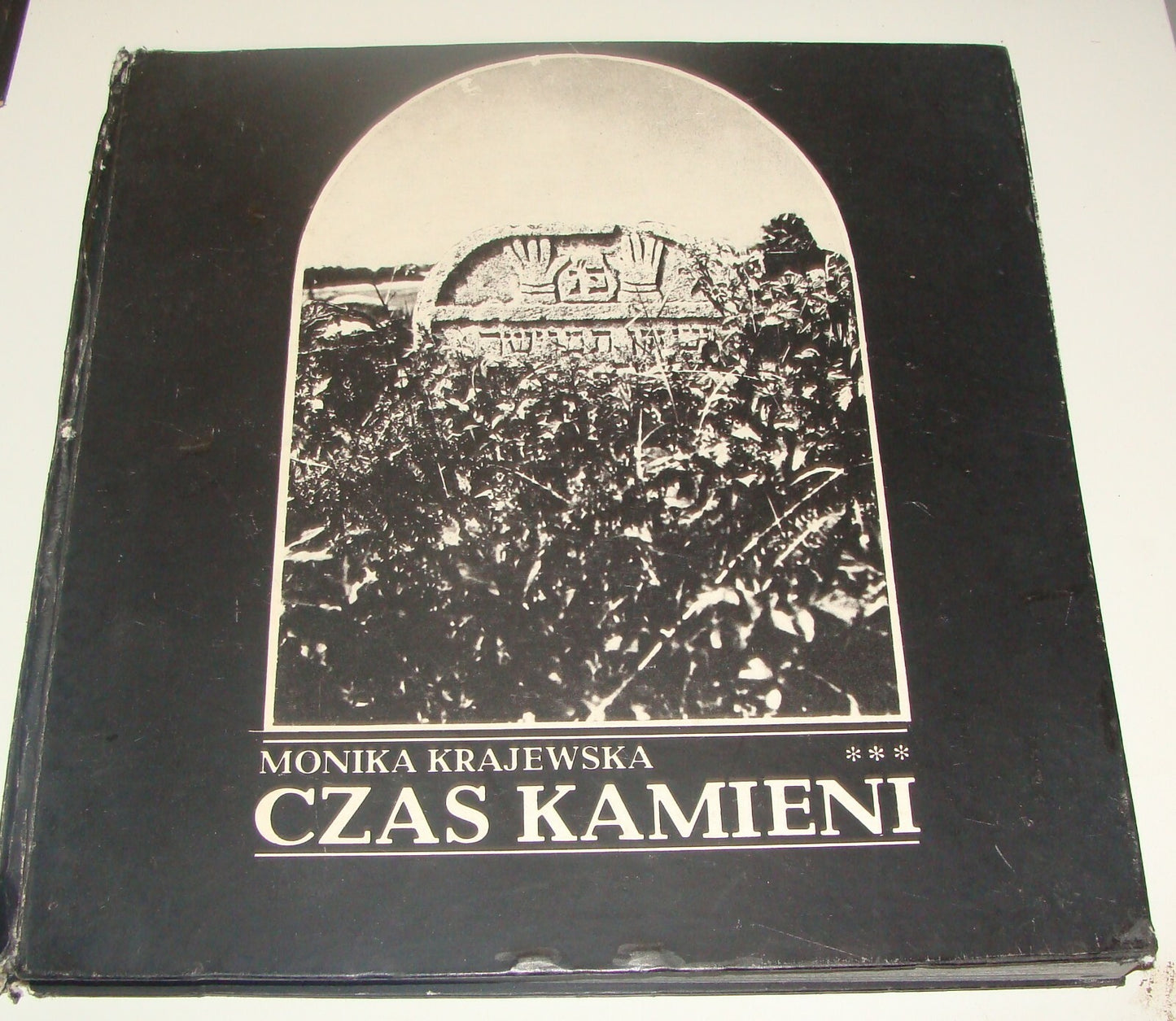 Book Jewish Judaica 1982 Czas Kamieni By Monika Krajewska SIGNED Poland Photo