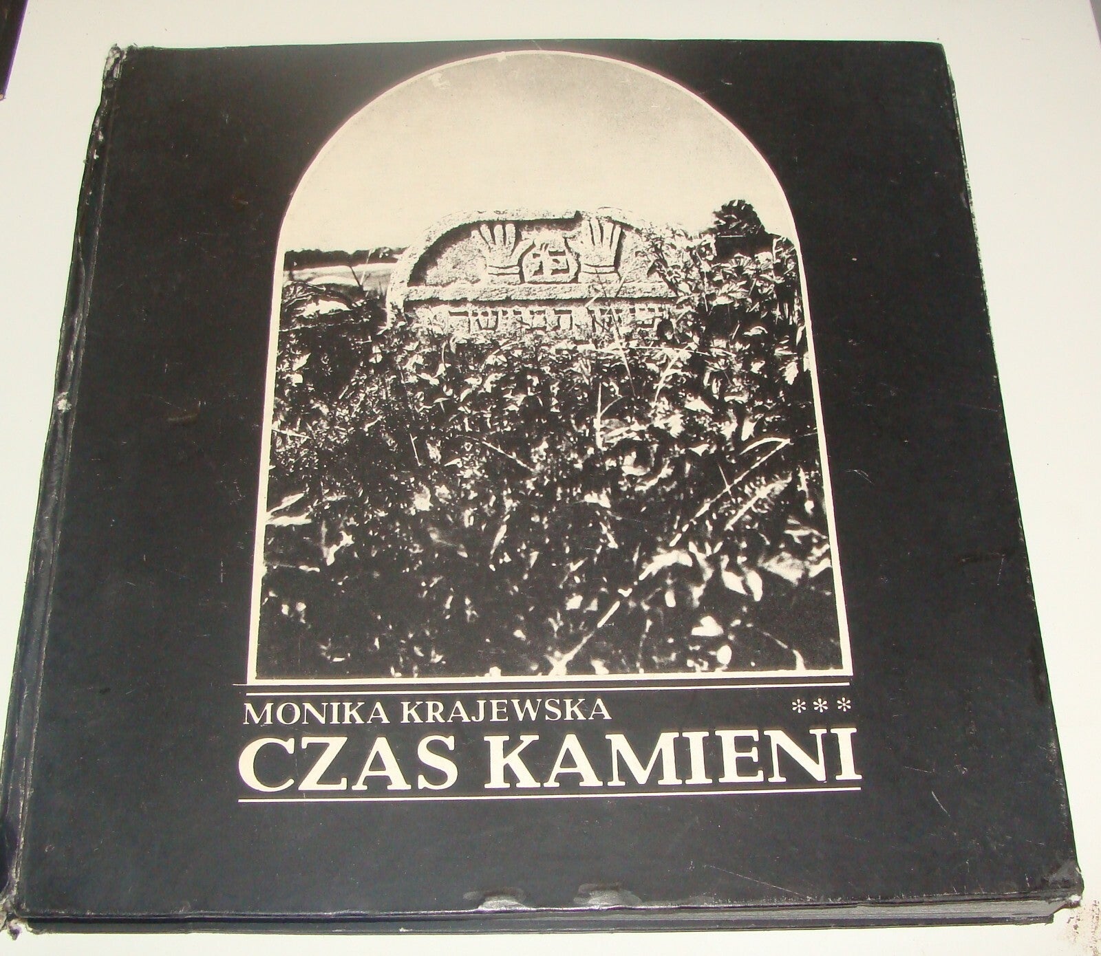 Book Jewish Judaica 1982 Czas Kamieni By Monika Krajewska SIGNED Poland Photo