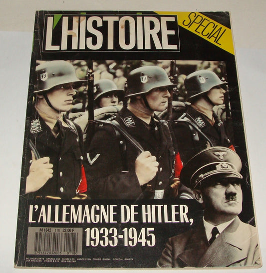 Germany 1988 L'HISTOIRE Magazine WWII German Hitler Third Reich Articles Photos