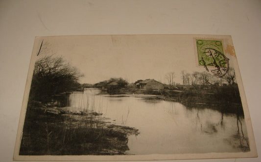 1910s JAPAN Photo Postcard Stamp