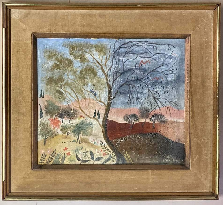 nitza simon kadmon original oil paint on canvas