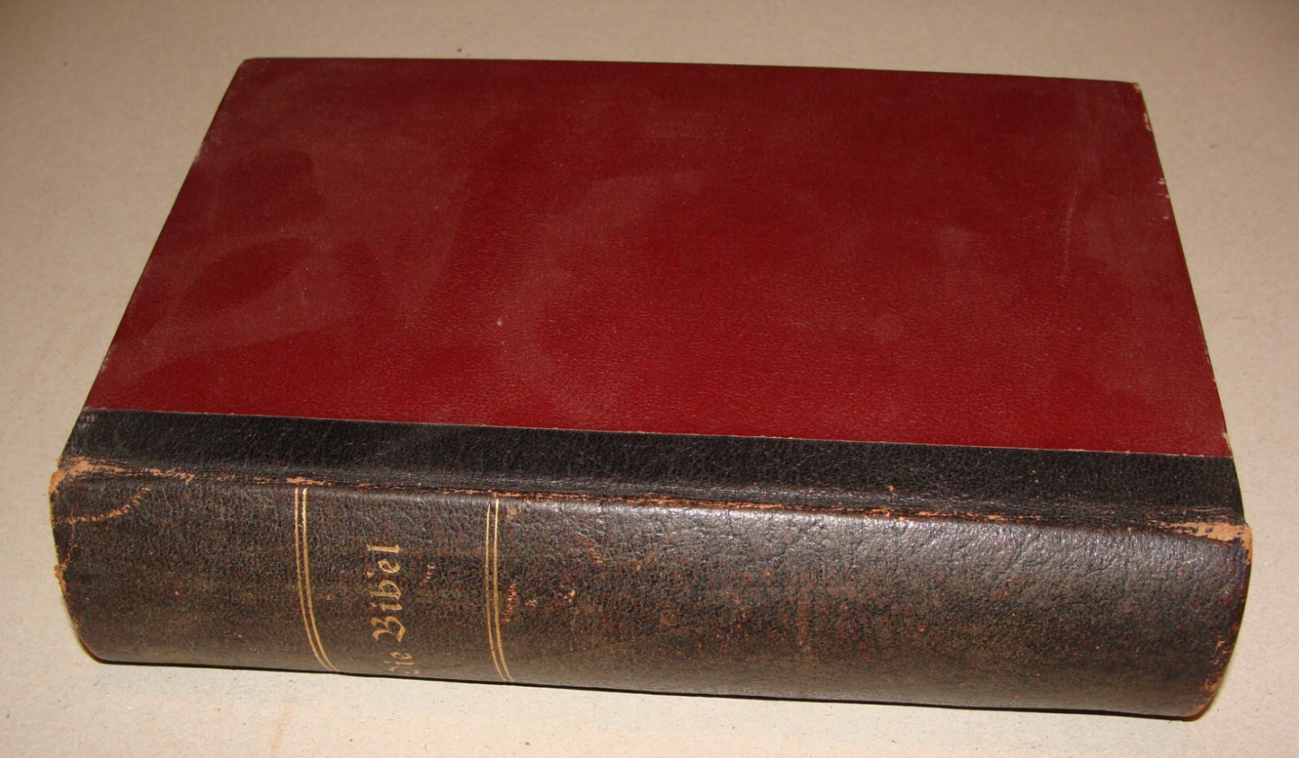 Germany Book Jewish Judaica Antique 1899 German BIBLE Die Bibel