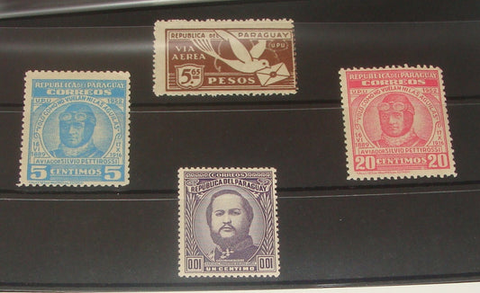Paraguay Stamp Stamps Lot