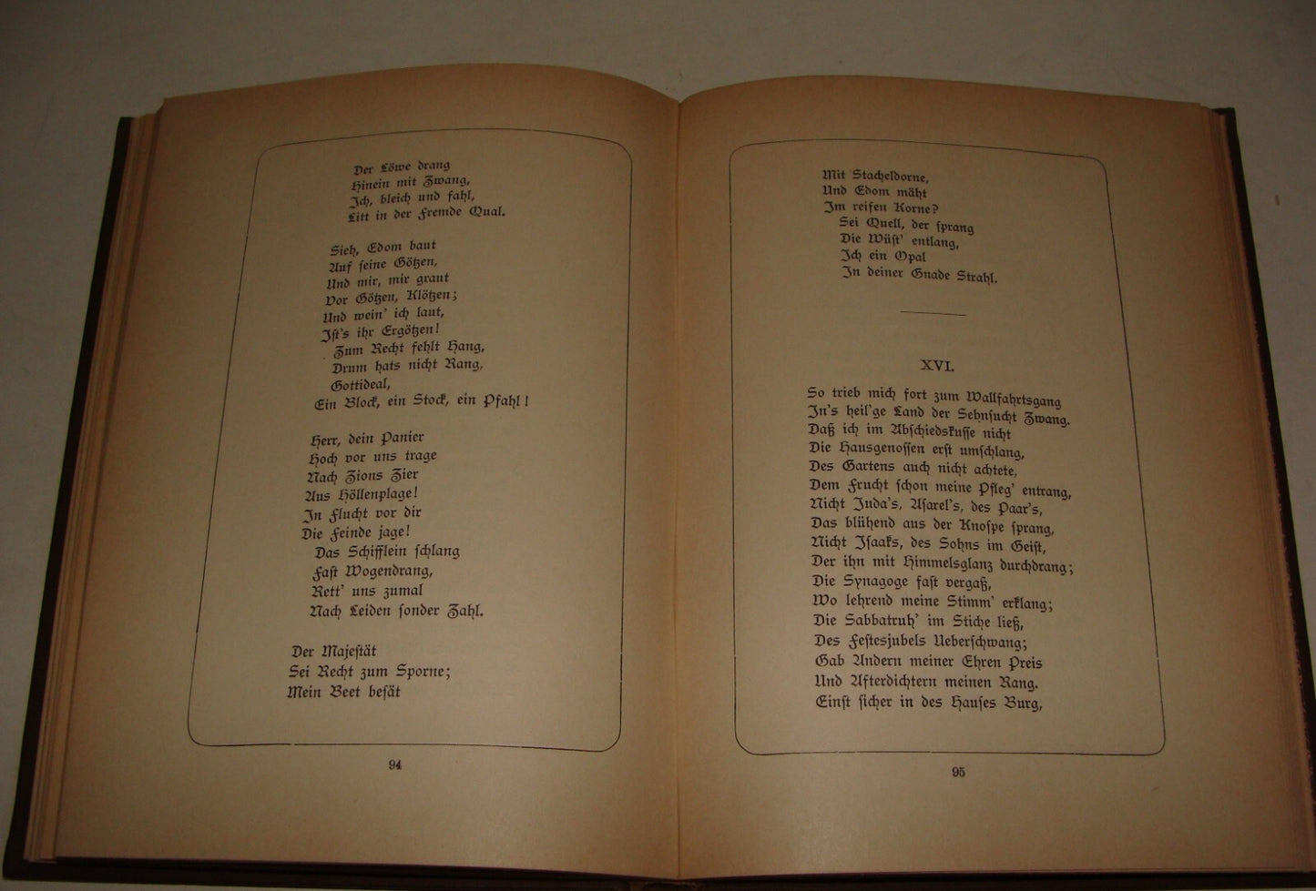 Germany Book Judaica Judaica 1893 German Berlin Jehuda Halevi Divan History