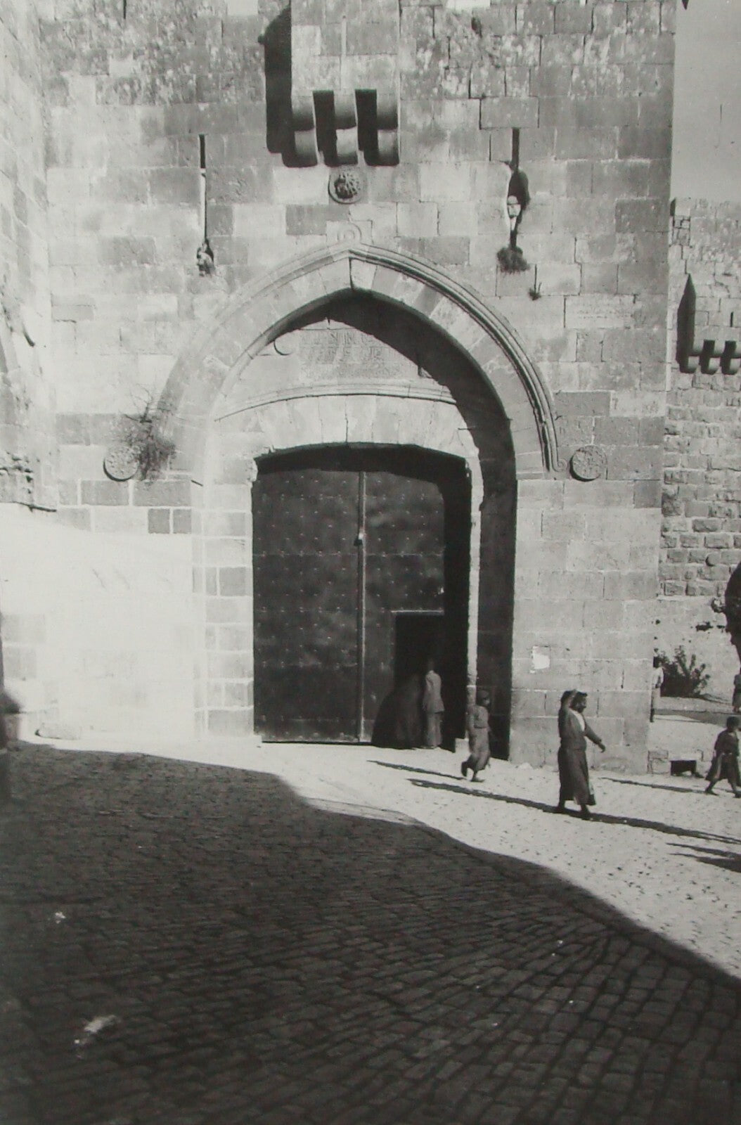 Photo Print, Ottoman Palestine Israel Jerusalem Jaffa Gate Needle's Eye 1900s