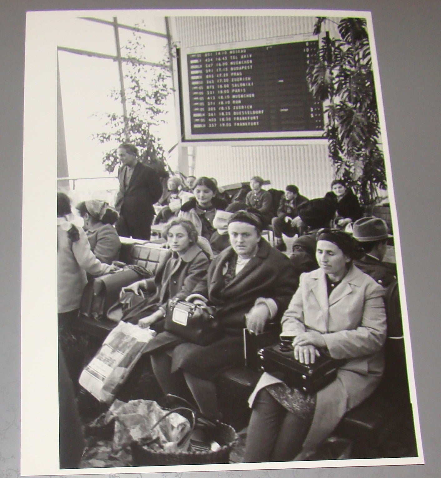 Photo Jewish Israel Photographer DAVID RUBINGER Russia CCCP Jews Immigrants 1972