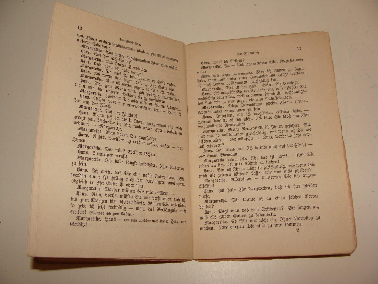 Germany RARE Jewish Judaica HERZL Play THE FUGITIVE Zionist DER FLÜCHTLING