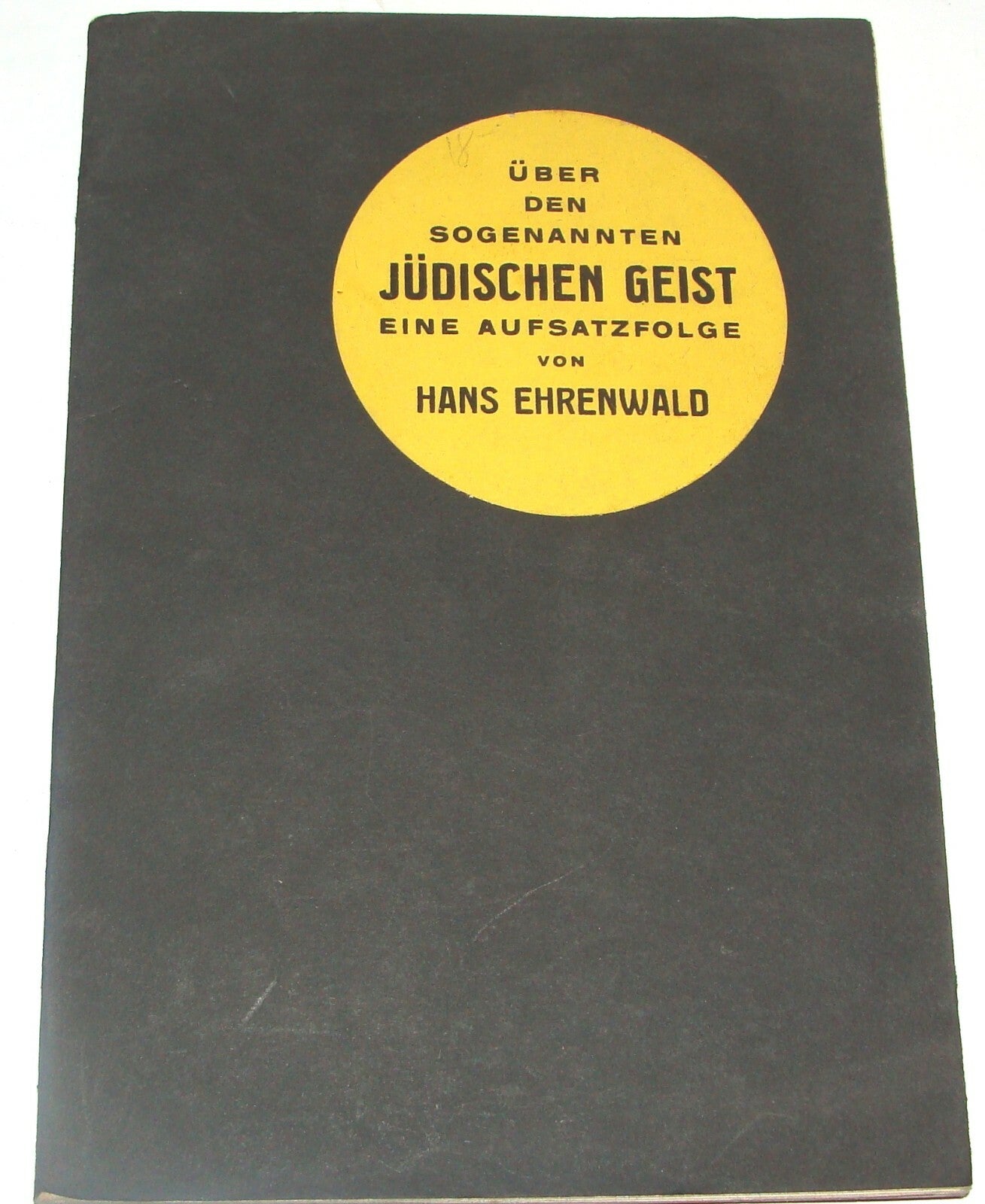 Germany Book Jewish Judaica   Antisemitism Psychology Philosophy 1938 Bratislava
