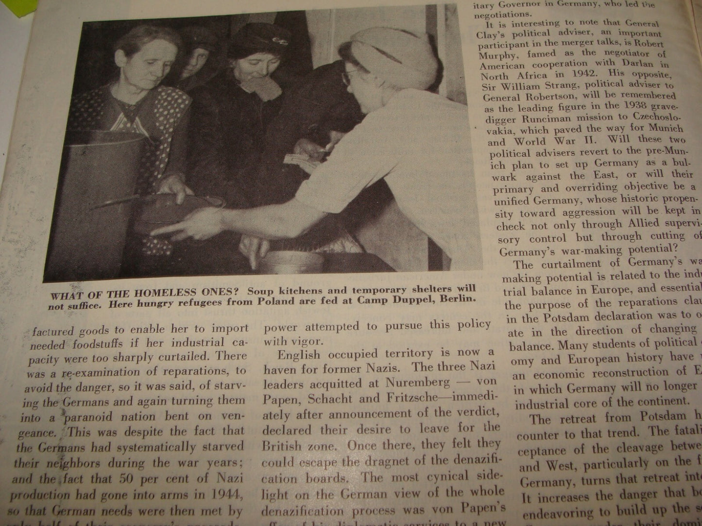 $ Germany 1946 Post WWII Bulettin Jewish American THE RECORD Cyprus Europe