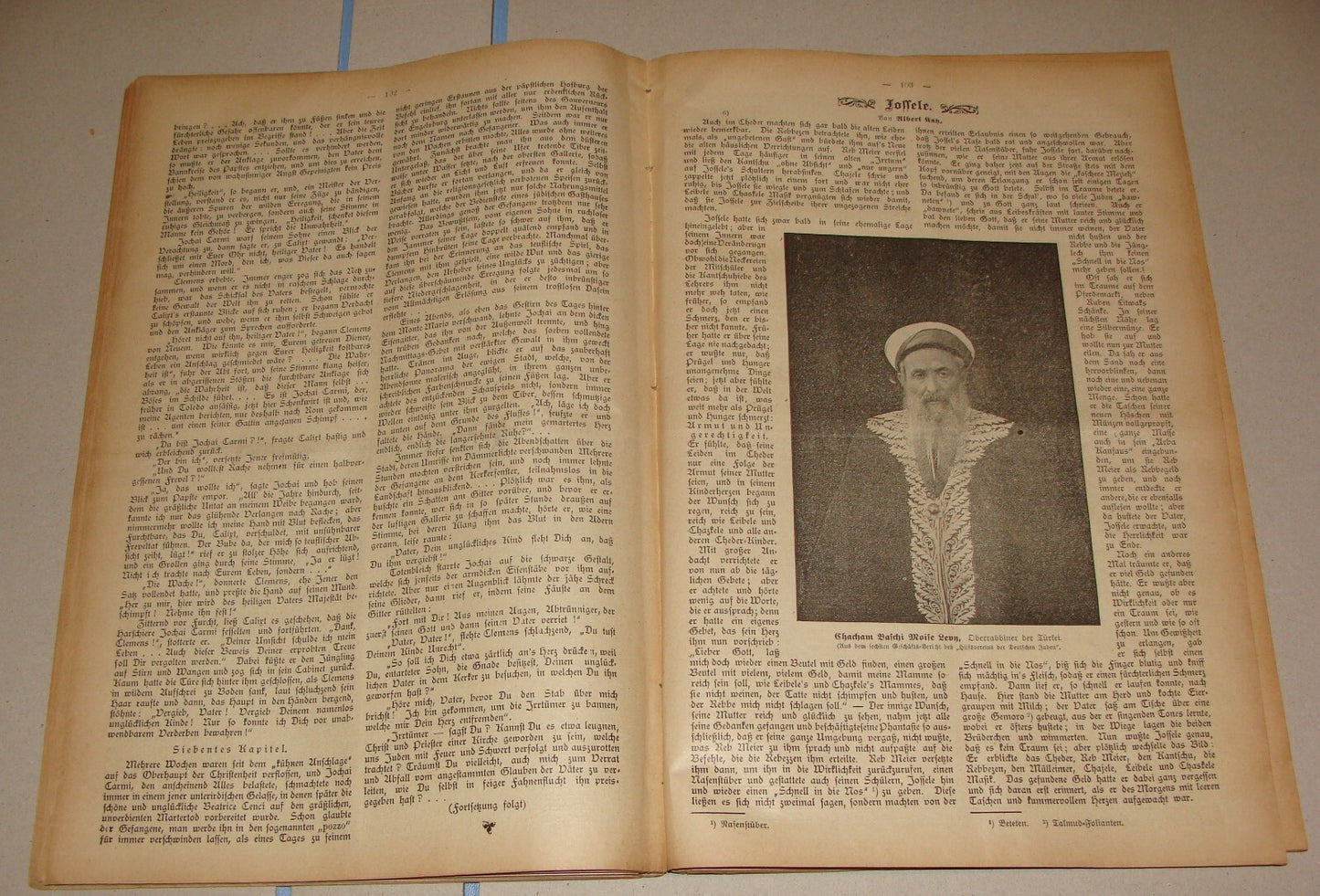 Germany Newspaper Jewish RARE Judaica German Sabbat Stunden 1908 Hildesheimer