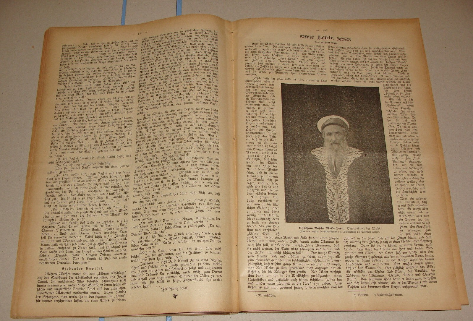 Germany Newspaper Jewish RARE Judaica German Sabbat Stunden 1908 Hildesheimer