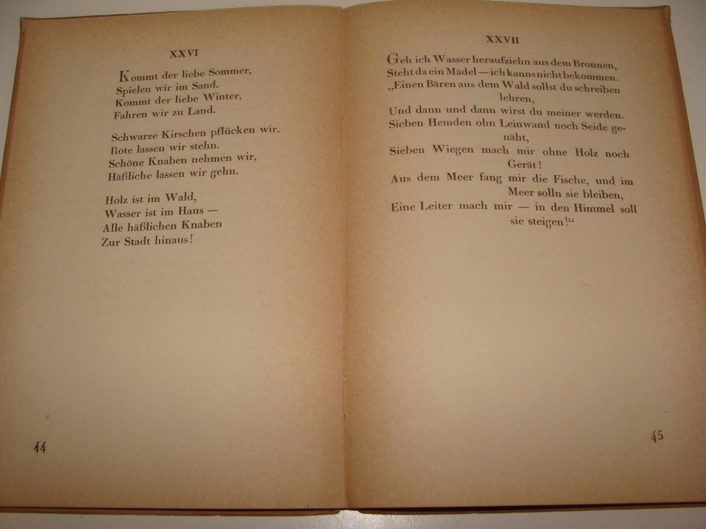 Germany Book Jewish Judaica 1920 German Poetry Poems Songs Book Ludwig Strauss
