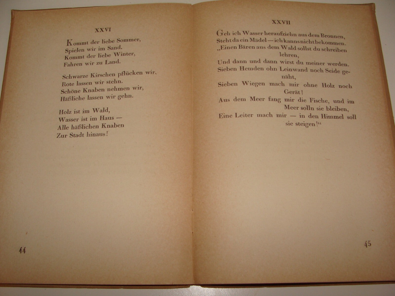 Germany Book Jewish Judaica 1920 German Poetry Poems Songs Book Ludwig Strauss
