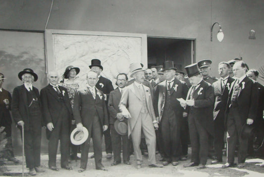 Photo Print 1932 Palestine Israel Tel Aviv Levant Fair High Commissioner Wauchop